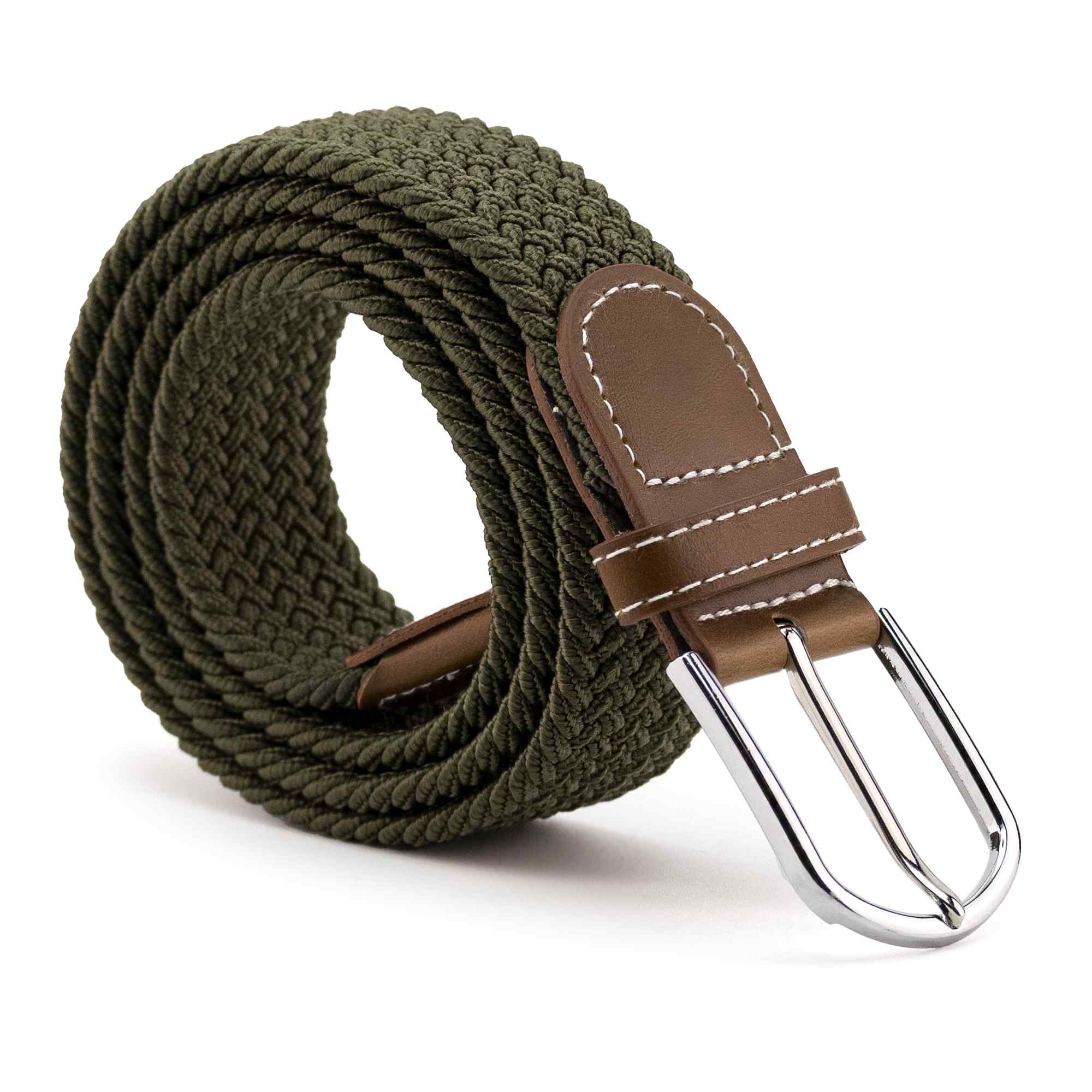 Cintur n Trenzado El stico 110cm Verde CinturonTop Cintur n Trenzado El stico 110cm Verde CinturonTop