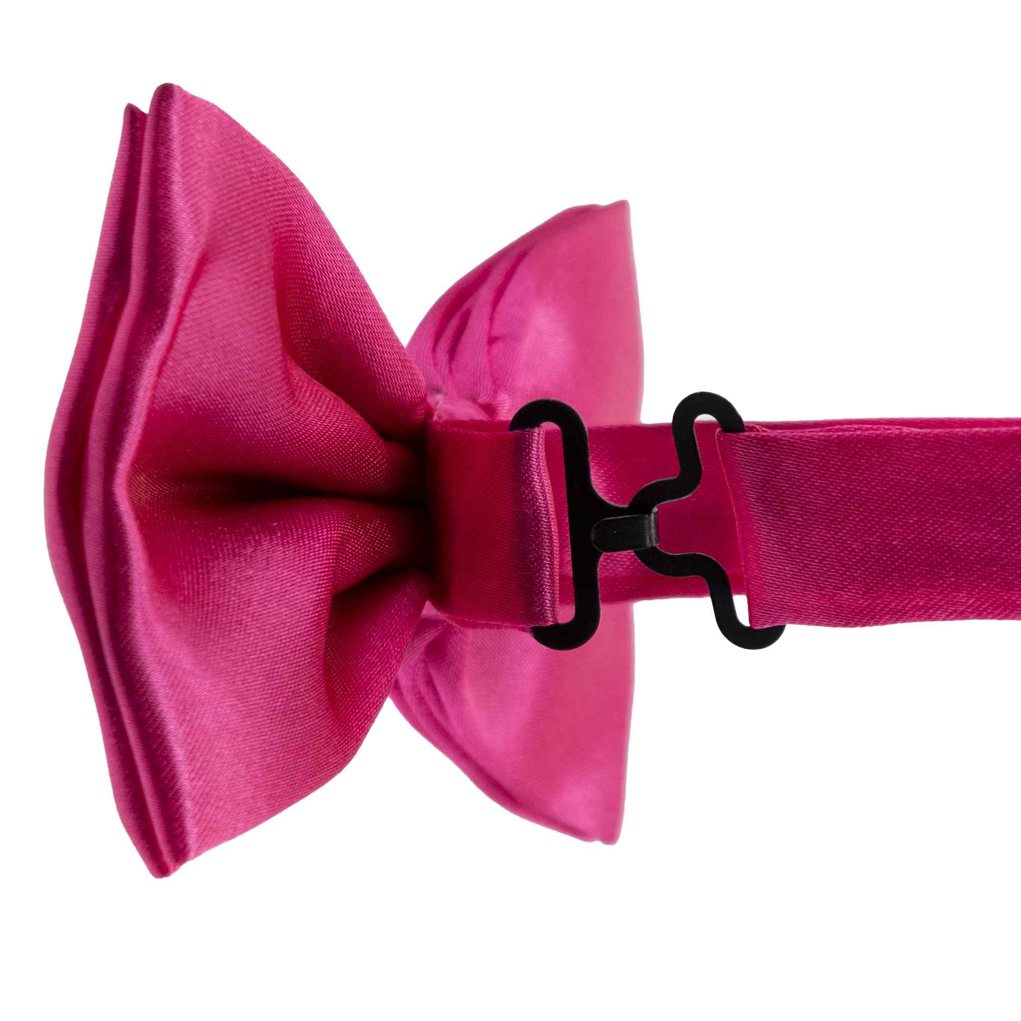 Pajarita clasica rosa fucsia preatada - imagen 5