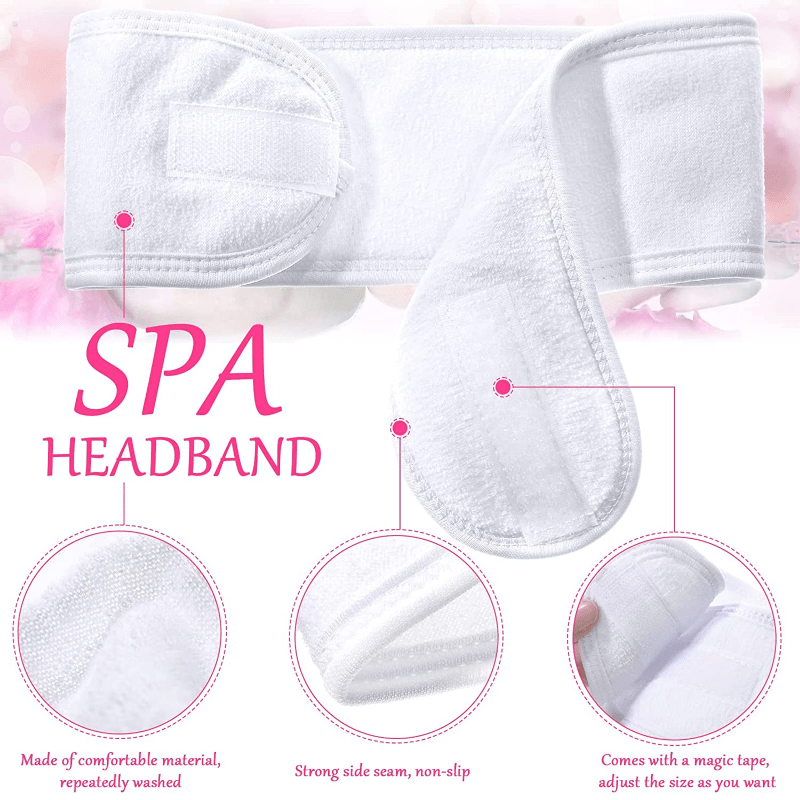 Diadema de Maquillaje para Lavado de Cara Blanca - imagen 3