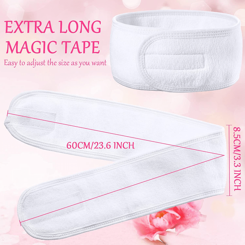 Diadema de Maquillaje para Lavado de Cara Blanca - imagen 4