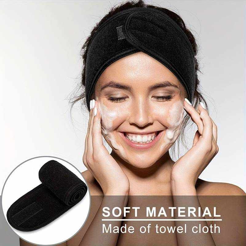 Diadema de Maquillaje para Lavado de Cara Negra - imagen 7