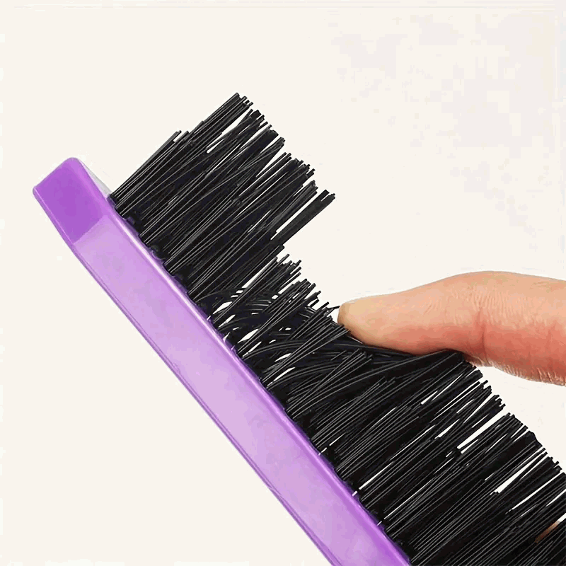 Cepillo Profesional de Cerdas de Jabalí y Peine de Cola con Púas para Crepar y Peinar - Negro - imagen 6