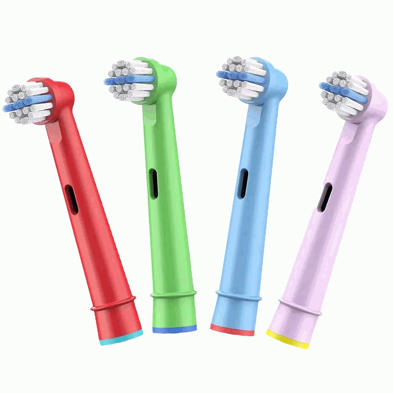 Set de 4 Cabezales de Repuesto para Cepillo de Dientes Eléctrico compatible con Oral-B Infantil - imagen 1