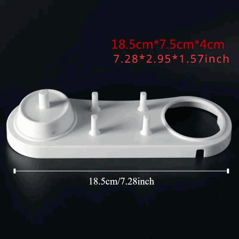 Soporte Para Cepillo De Dientes Electrico compatible con Oral-B - Blanco - imagen 6