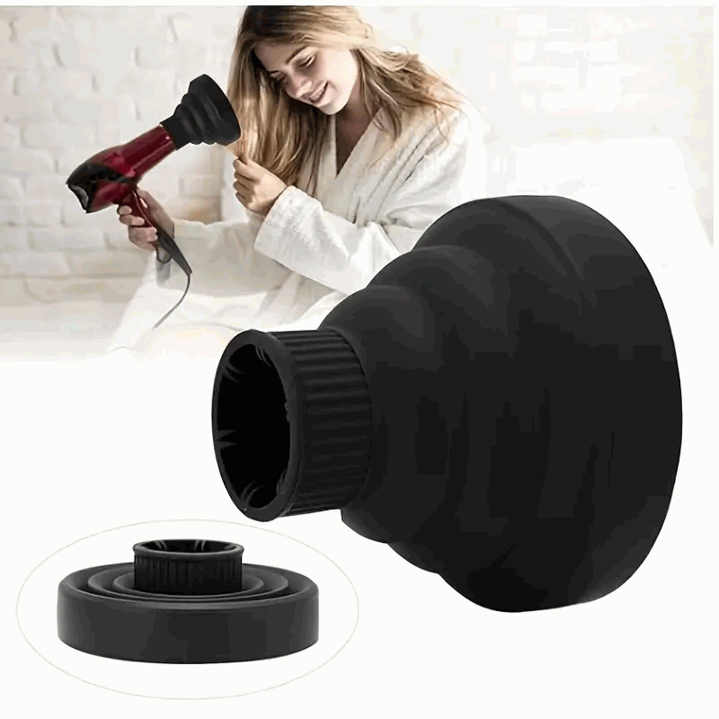 Difusor de pelo plegable universal para secador de pelo - Rosa - imagen 5