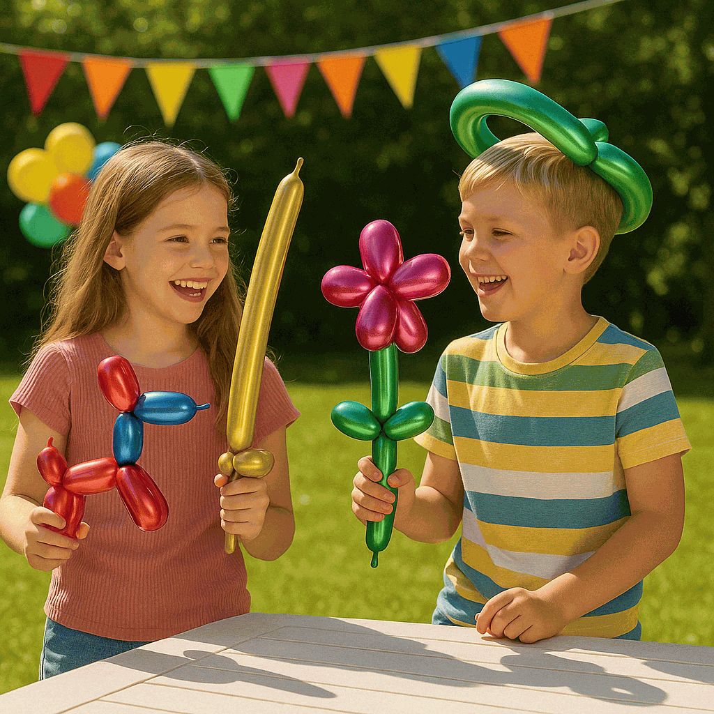 Globos Largos metalizados 25 unidades - Multicolor Metalizados - Globos Mágicos y Moldeables DIY para Fiestas, Bodas y Cumpleaños - imagen 4