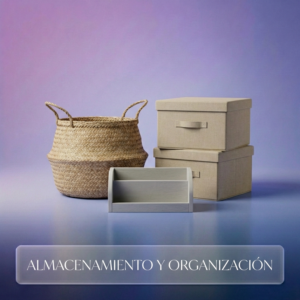 Almacenamiento y organización